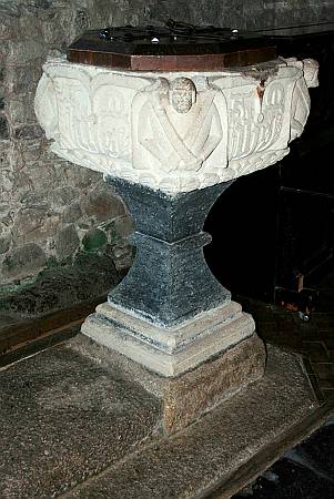 St Keverne - The Font